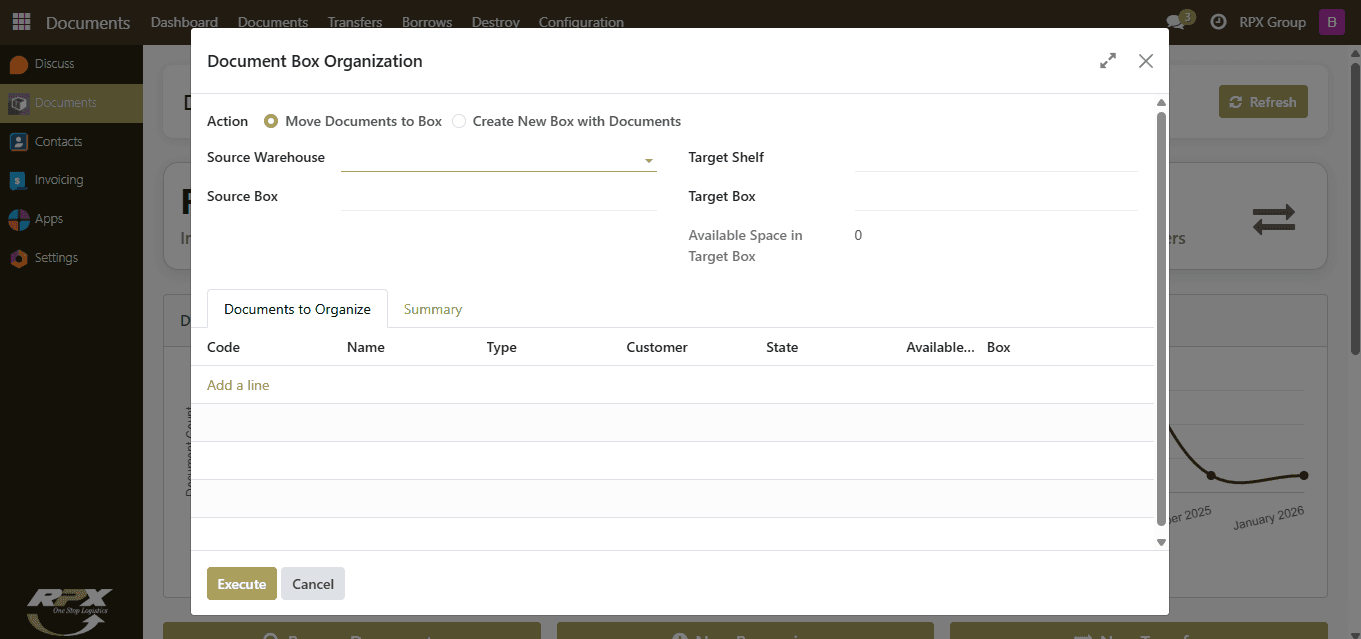 Form Organize Document