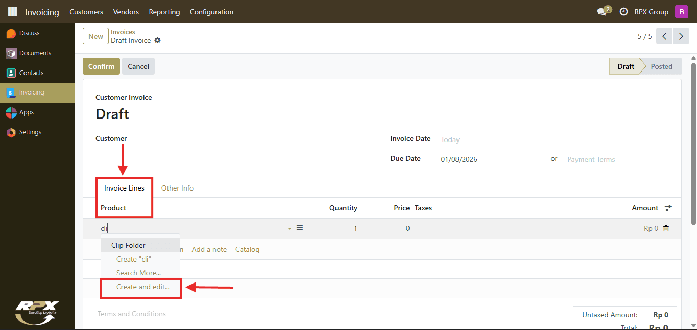 Tampilan Dashboard Admin